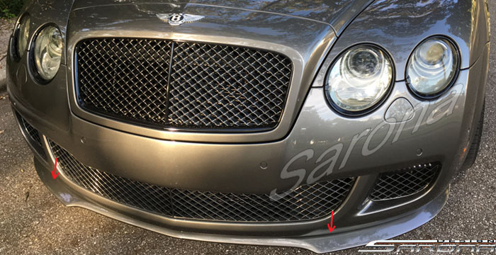 Custom Bentley GT  Coupe Front Lip/Splitter (2004 - 2013) - $690.00 (Part #BT-034-FA)